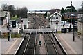 The view from the footbridge