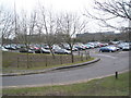 Full car park just off Western Road