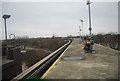 Monorail shuttle leaving The South Terminal, Gatwick Airport