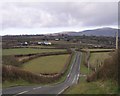 B4313 with Mynydd Preseli in the background