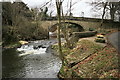 New Bridge and Weir at Brockside