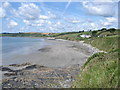 Carne and Pendower Beaches - looking west