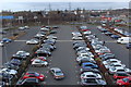 Car park from the Village Hotel, Walsall