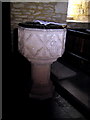 The font - Church of St Peter Chetnole