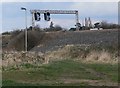 Gantry across the Midland Mainline