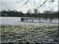 Churchfields Recreation Ground (snow scene)