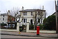 Postbox & Victorian Villa, Queen