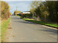 Bushton Road near Barnhill Farm, Broad Town