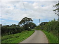 Approaching Cerrig Turn crossroads