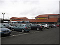 Car park at Morrisons in Berwick