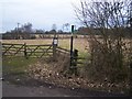 Footpath to Kiln Wood Nature Reserve