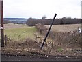 Footpath on Lenham Road to Gaskin Wood