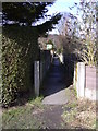 Footpath from Robert Street