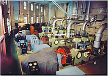 TA2710 : Grimsby Ice Factory - Compressor Room by David Vinter