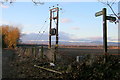 Signpost Depicting walks in Newtyle