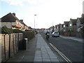 Looking southwards down Minstead Road