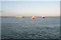 SU6800 : Lifeboat on training manoeuvres in Langstone Harbour by Basher Eyre