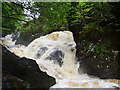 Waterfall on river Aray