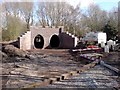 SP2096 : New tunnel on the Echill's Wood Railway by Keith Williams