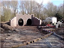 SP2096 : New tunnel on the Echill's Wood Railway by Keith Williams