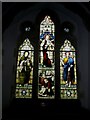 SU7023 : Stained glass window on the north wall at St John the Evangelist, Langrish by Basher Eyre