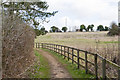 Footpath and sewage works, Cheriton