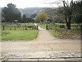 View from the porch at St John the Evangelist, West Meon