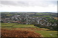 Tillicoultry from the slopes of Kirk Craigs