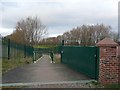 Floodgate behind Thirlwell Gardens