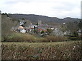 Lustleigh, viewed from the lane to Ellimore