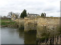 Piers of an earlier Bridge