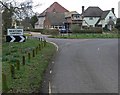 Groby Lane enters Newtown Linford