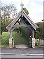 Lych gate on B2015 Maidstone Road