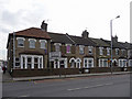 Terraced housing on east side of Hertford Road, Ponders End