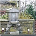 Memorial drinking fountain, Stocks Lane, Sowerby