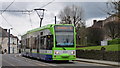 Tram Leaving Lebanon Road Stop