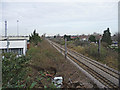 Railway line, Southbury, Enfield