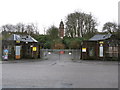 Entrance to the former Ruchill Hospital