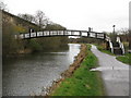 Footbridge over the Glasgow Branch of the Forth and Clyde Canal