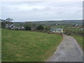 Felldyke from the path to Cogra Moss