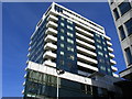 View of apartment block 93 Albert Embankment