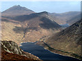 J2923 : Silent Valley and Ben Crom from Slievenaglogh by Rossographer