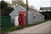 SW8340 : Elizabeth II post box at Coombe by Fred James