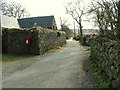 Road through Glenbrittle House farm