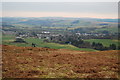 View of Moffat from hill above Alton