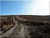 NH8939 : Moorland Track going to Maol an Tailleir by Sarah McGuire