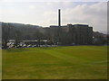 Cricket Field with Ilex Mill in background