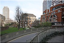 TQ3281 : A view from London Wall by John Salmon