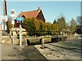 The footbridge on the corner of Church Street