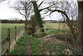 Footbridge across a stream, Parsonage Farm